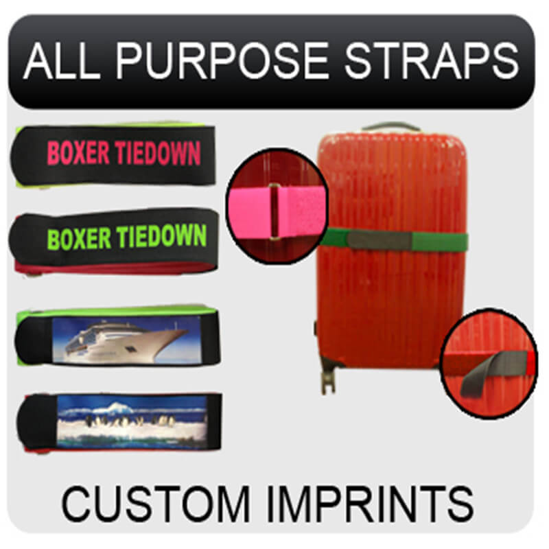 Adjustable Cargo Tie Down Bundling Straps Hook Loop Fastener Tape Straps