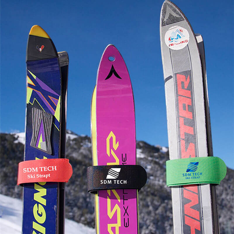 Ski Straps For Alpine Ski Nordic Ski Cross Country Winter Skiing Race
