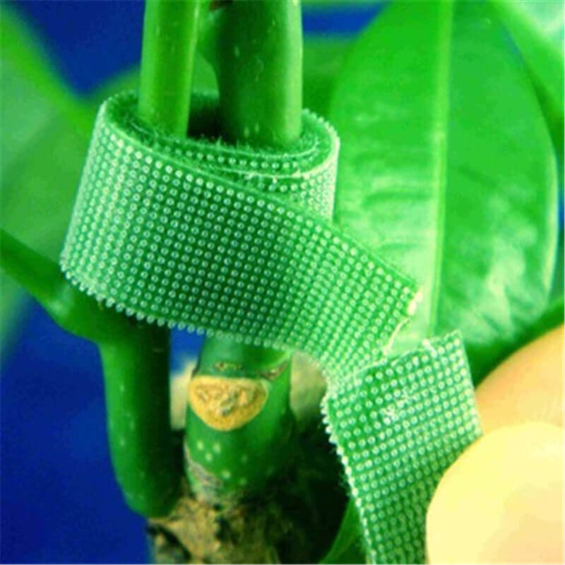 Reusable Garden Trim Plants Trees Tie Free Cutting Double Sided Hook Loop Rolls Straps