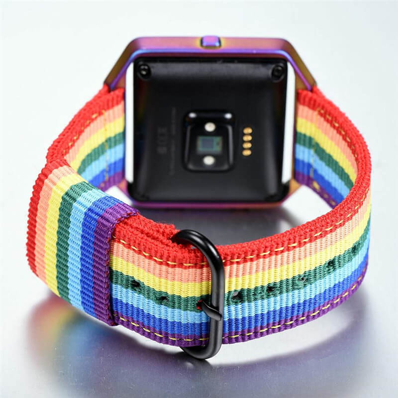 Nylon Watch Band Multi Color Webbing Wrist Watch Strap