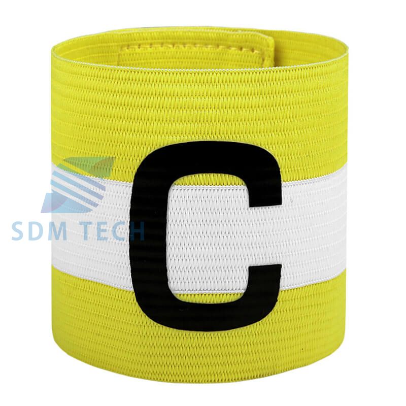 Elastic Soccer  Football Armband Captain Arm Straps Adjustable Size For Adults Kids Football Training Games