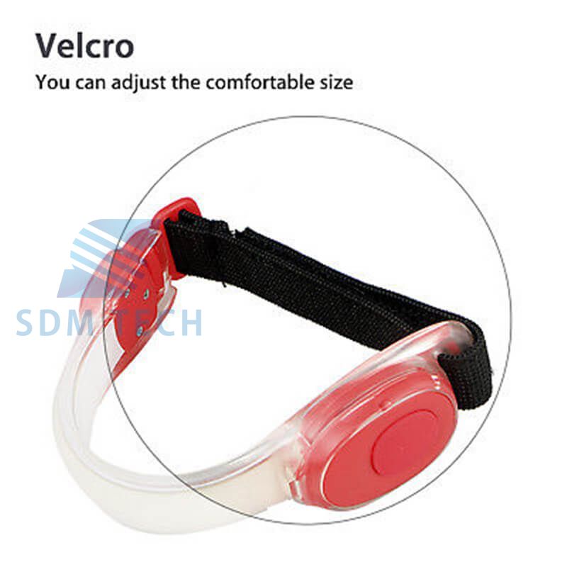 Led Safety Armband Reflective Led Armband Wristbands Bracelet For Night Outdoor Sports Walking Running Cycling Jogging
