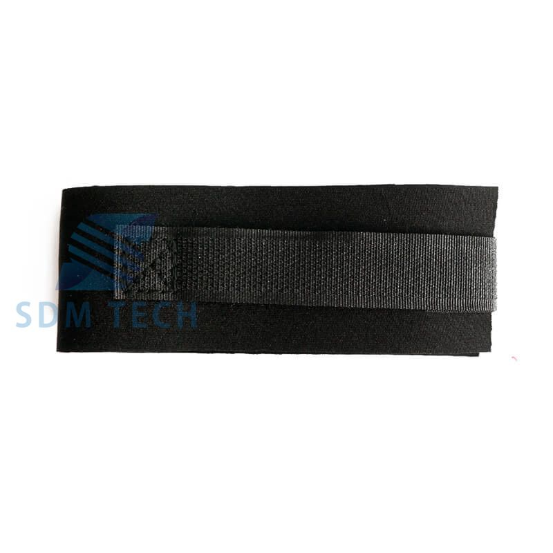 Race Timing Chip Straps Neoprene Race Chip Band Ankle Strap Black