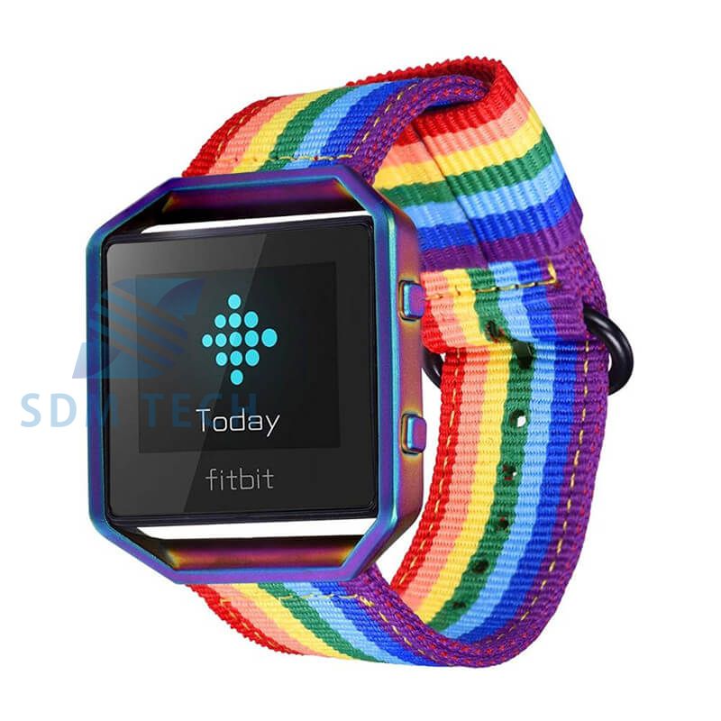 Nylon Watch Band Multi Color Webbing Wrist Watch Strap