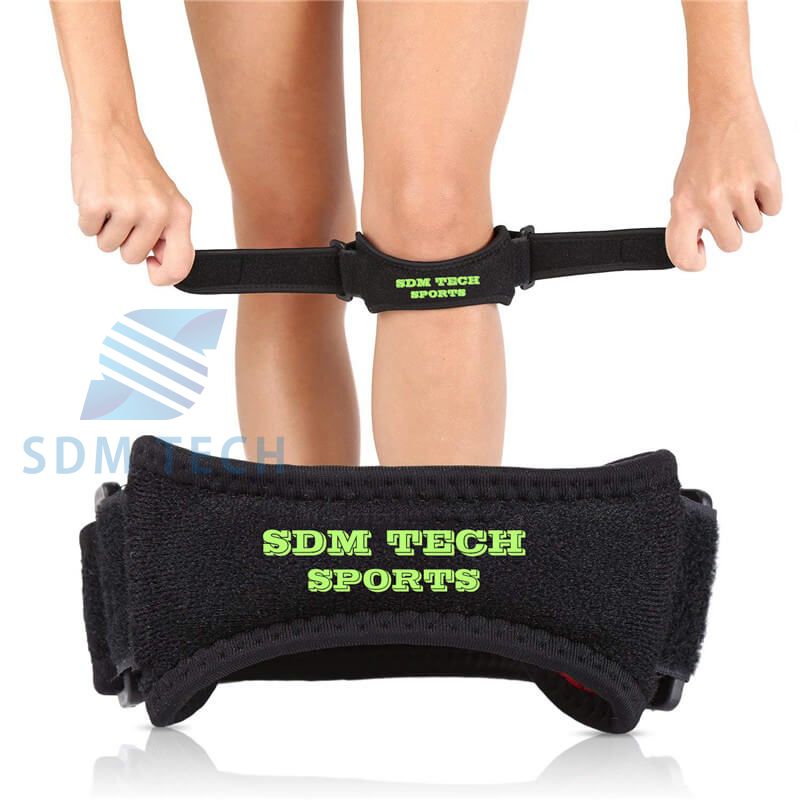Knee Strap For Knee Pain Relief Knee Brace Support Strap For Hiking,Soccer,Basketball,Sunning,Jumpers,Tennis,Volleyball,Tendonitis,Squats
