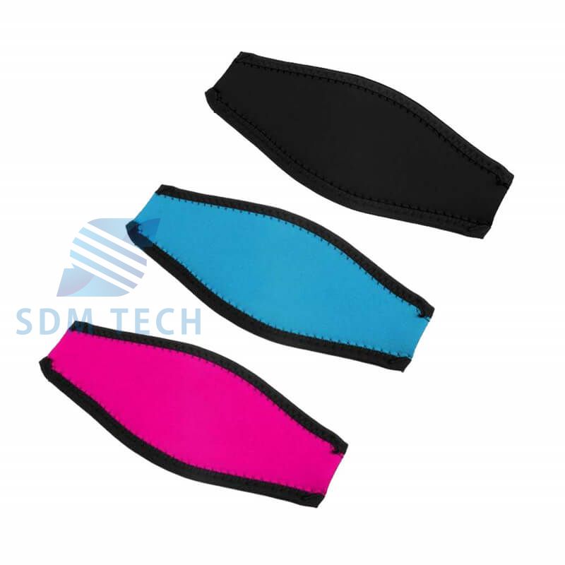 Scuba Diving Mask Strap Cover Neoprene Padded Snorkel Mask Cover Hair Protector For Diver Swimming Water Sports