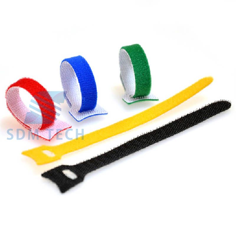 Self-Grip Cable Straps Wire Cable Wrap Ties Managment Nylon Hook Loop Cable Ties
