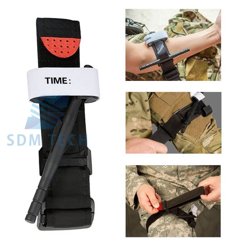 Bleed Stanch Strap Outdoor Combat Tourniquet Emergency Straps Medical First Aid Kit