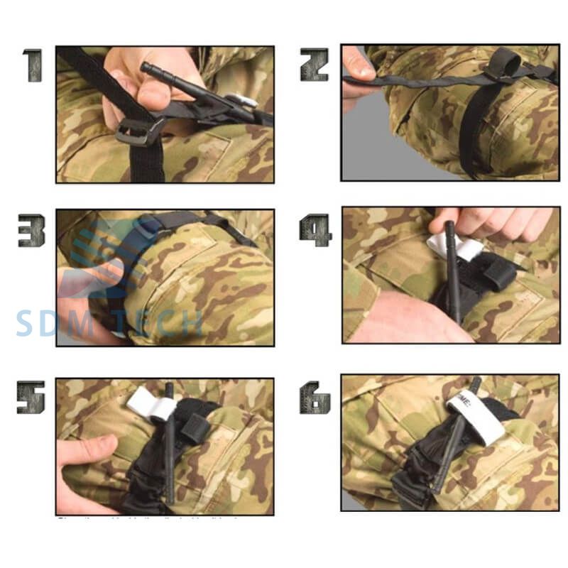 Bleed Stanch Strap Outdoor Combat Tourniquet Emergency Straps Medical First Aid Kit