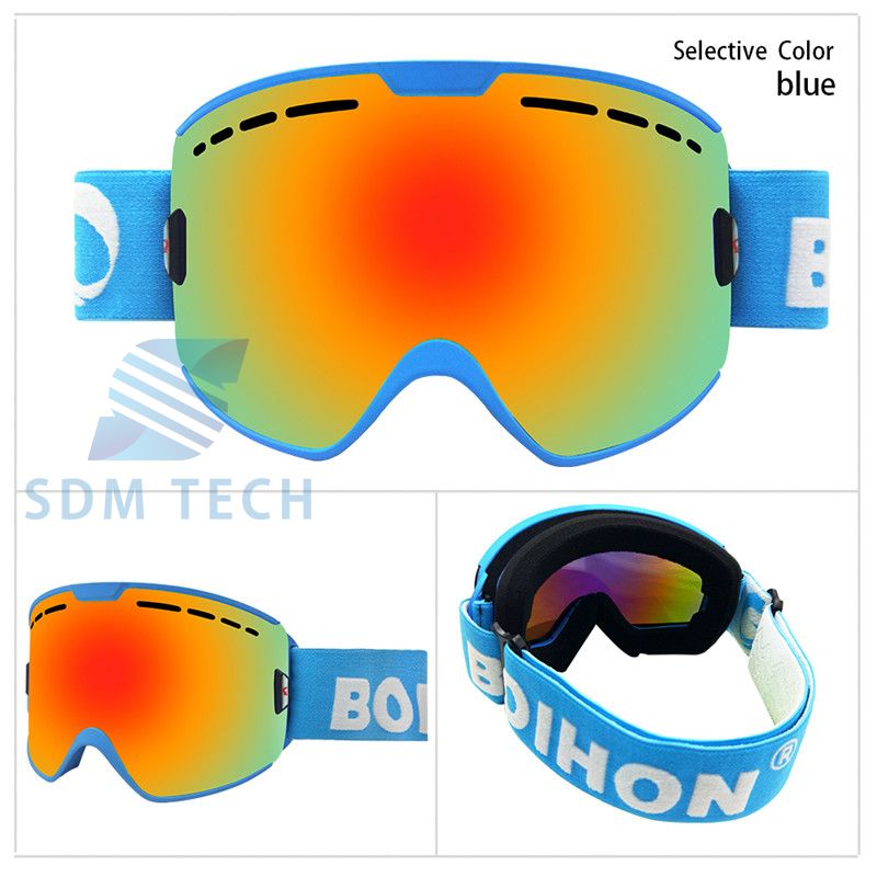 Ski Snowboard Goggles Snow Glasses For Mend And Women Double Lens Goggles For Skiing Anti-fog
