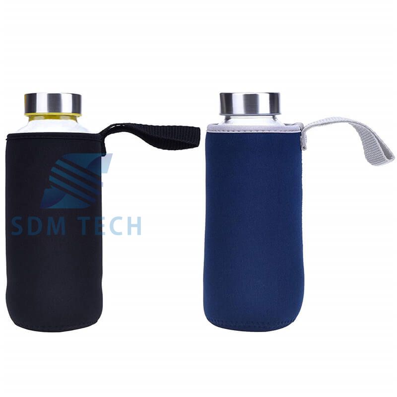 Neoprene Water Bottle Sleeves Portable Glass Bottle Cover Holder Strap For Outdoor Insulating Carriers Keep Your Drink Cool/Hot Longer